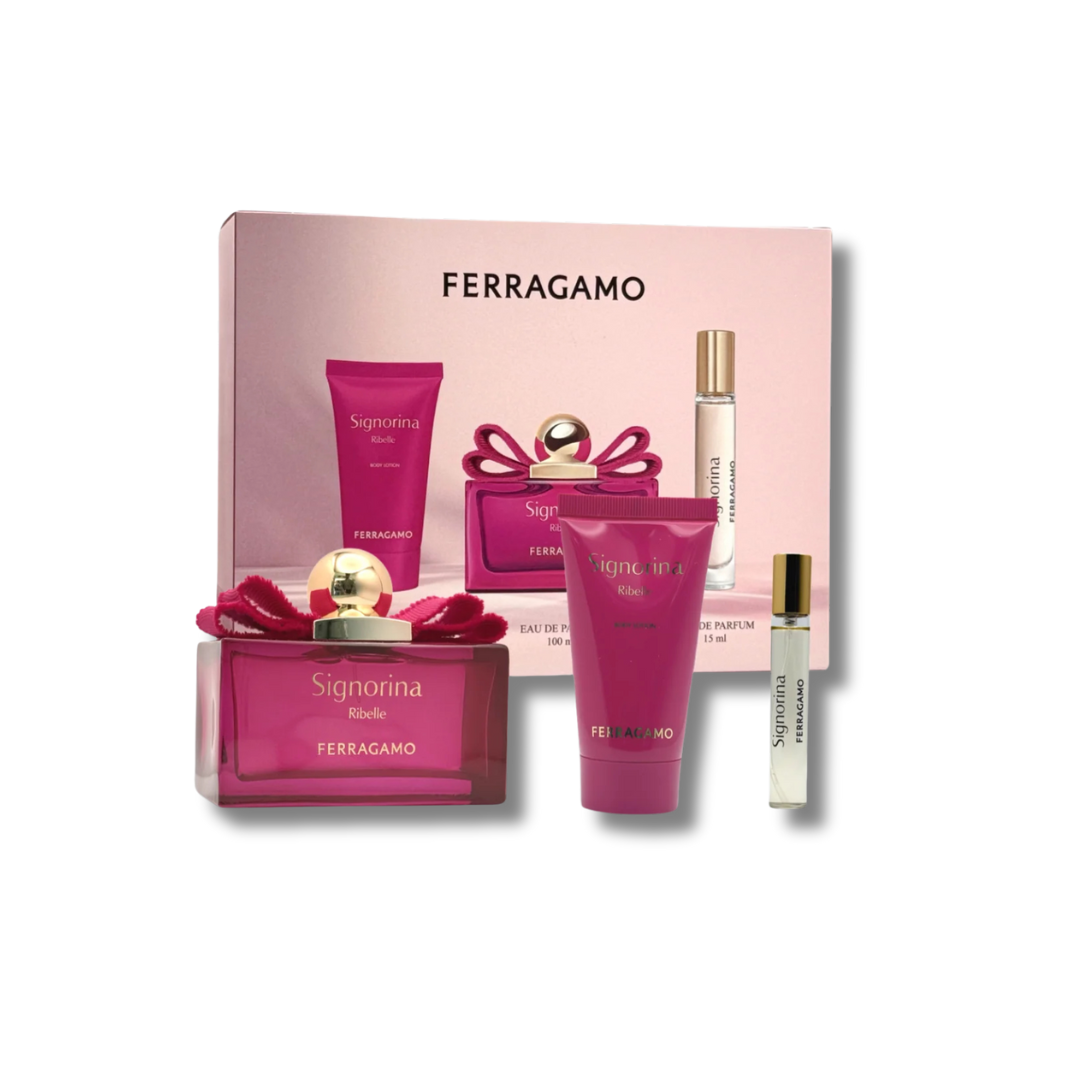 FERRAGAMO SIGNORINA RIBELLE SET 3PCS