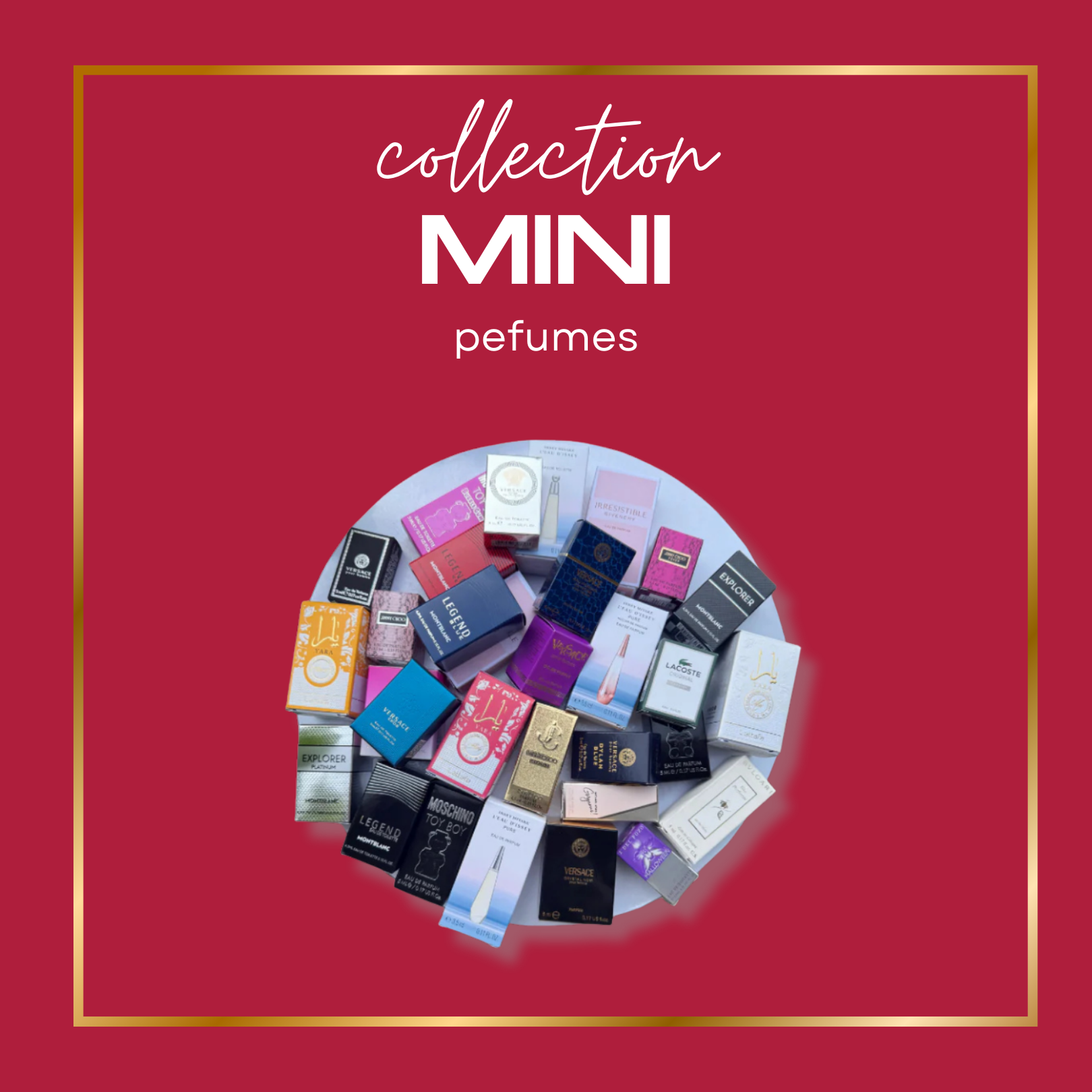 MINI PERFUMES.