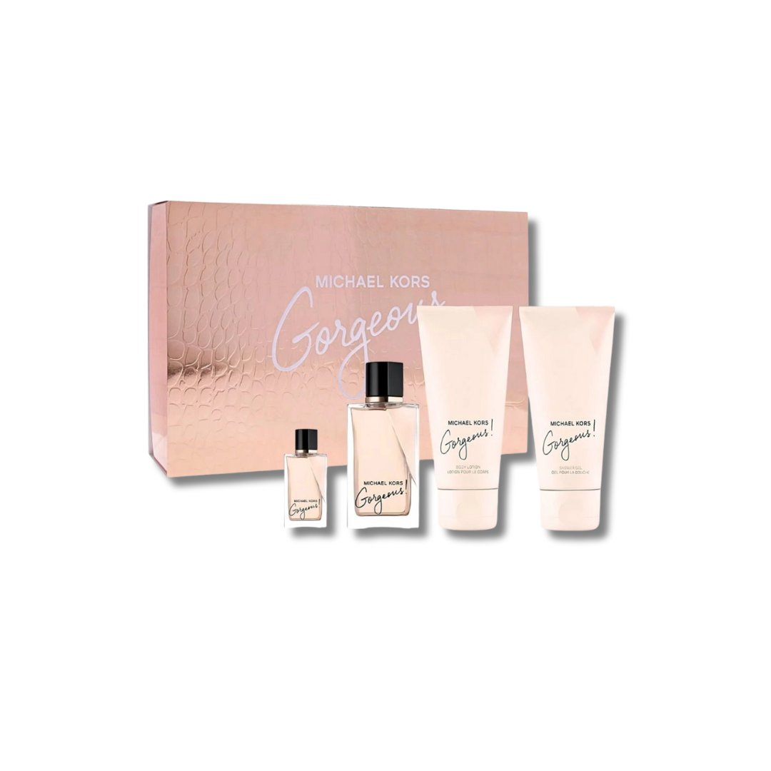 MK GORGEOUS EDP SET 4 PCS