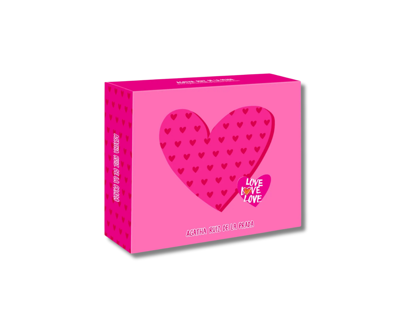 AGATHA RUIZ DE LA PRADA LOVE LOVE LOVE SET 75ML+LABIAL Y MEJILLA