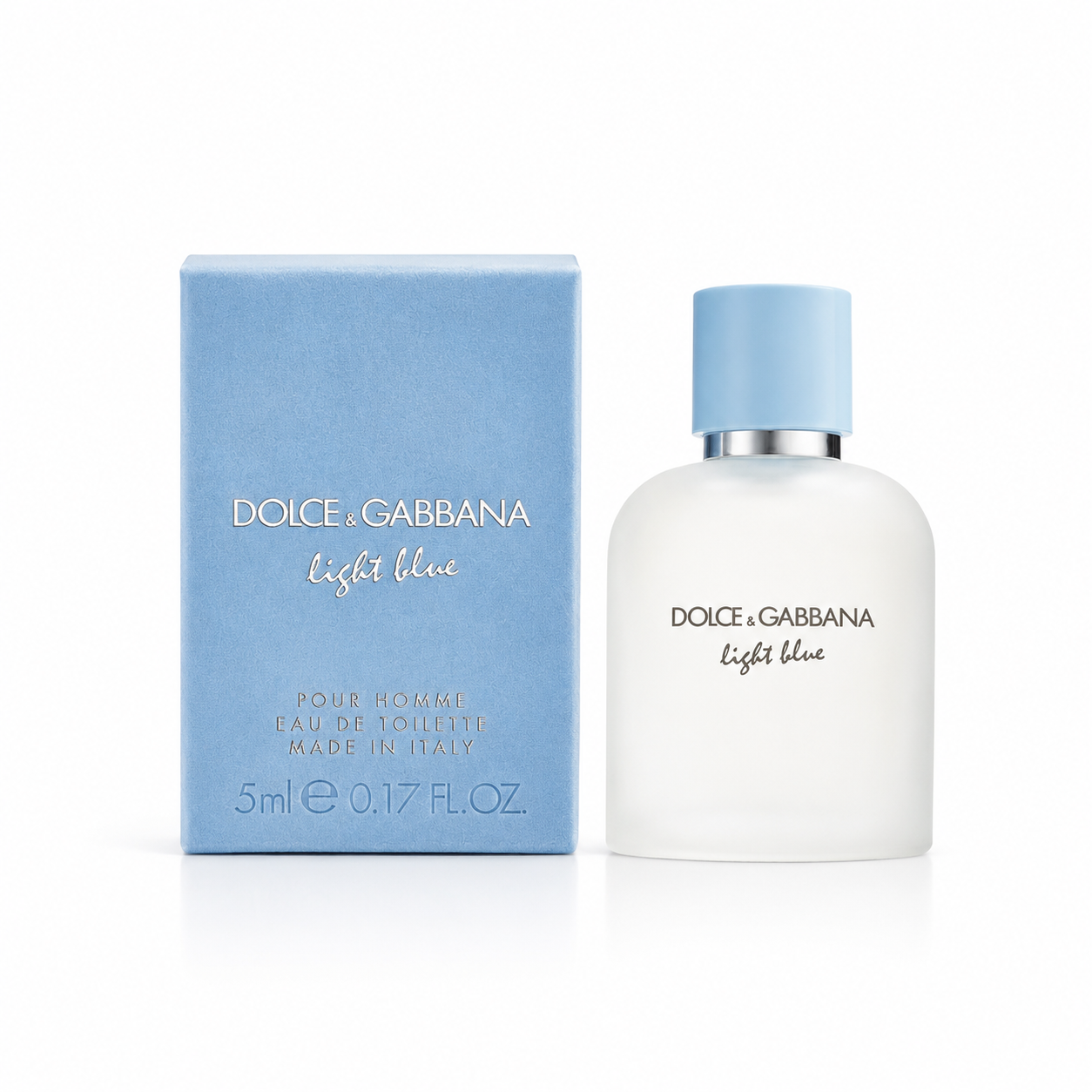 DOLCE & GABBANA LIGHT BLUE POUR HOMME MINI PERFUME 4ML