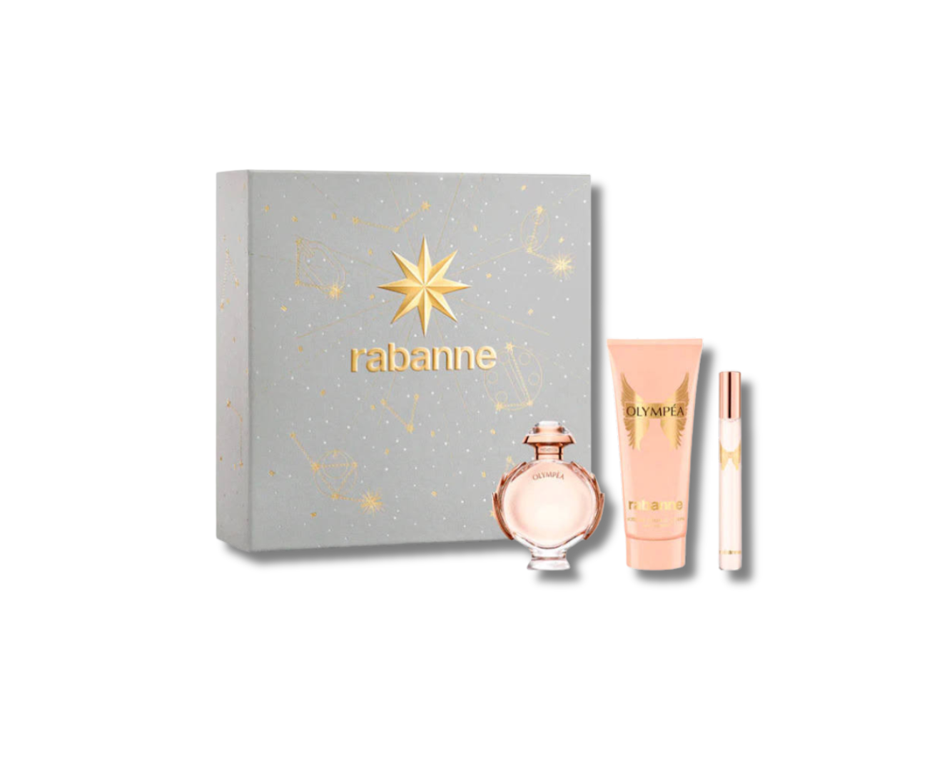RABANNE OLYMPEA EDP SET 50ML+BL+10ML