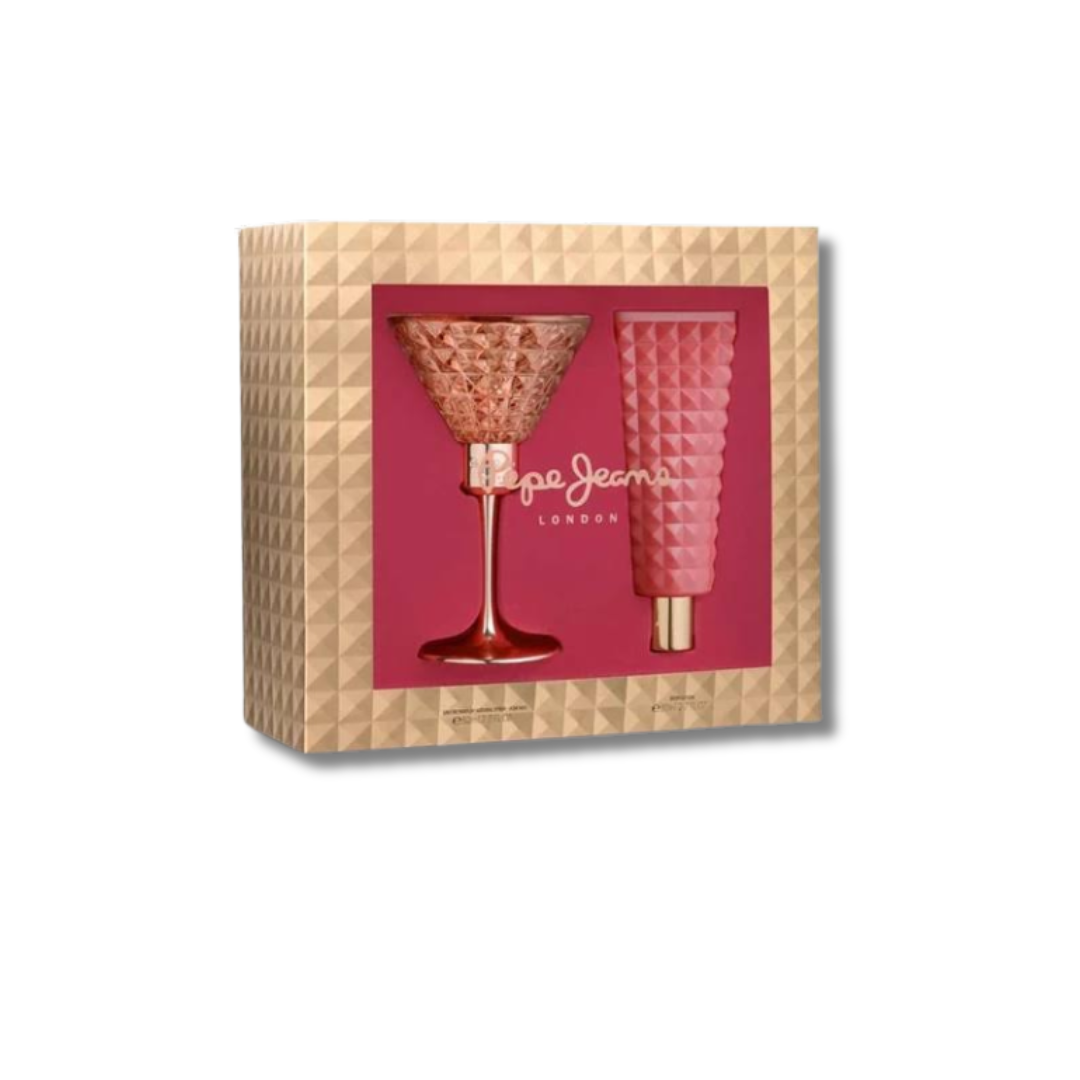 PEPE JEANS FOR WOMEN EDT SET 100ML+BL