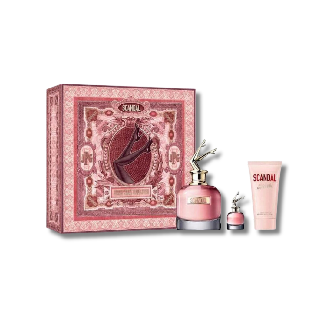 JEAN PAUL GAULTIER SCANDAL EDP SET 3PCS