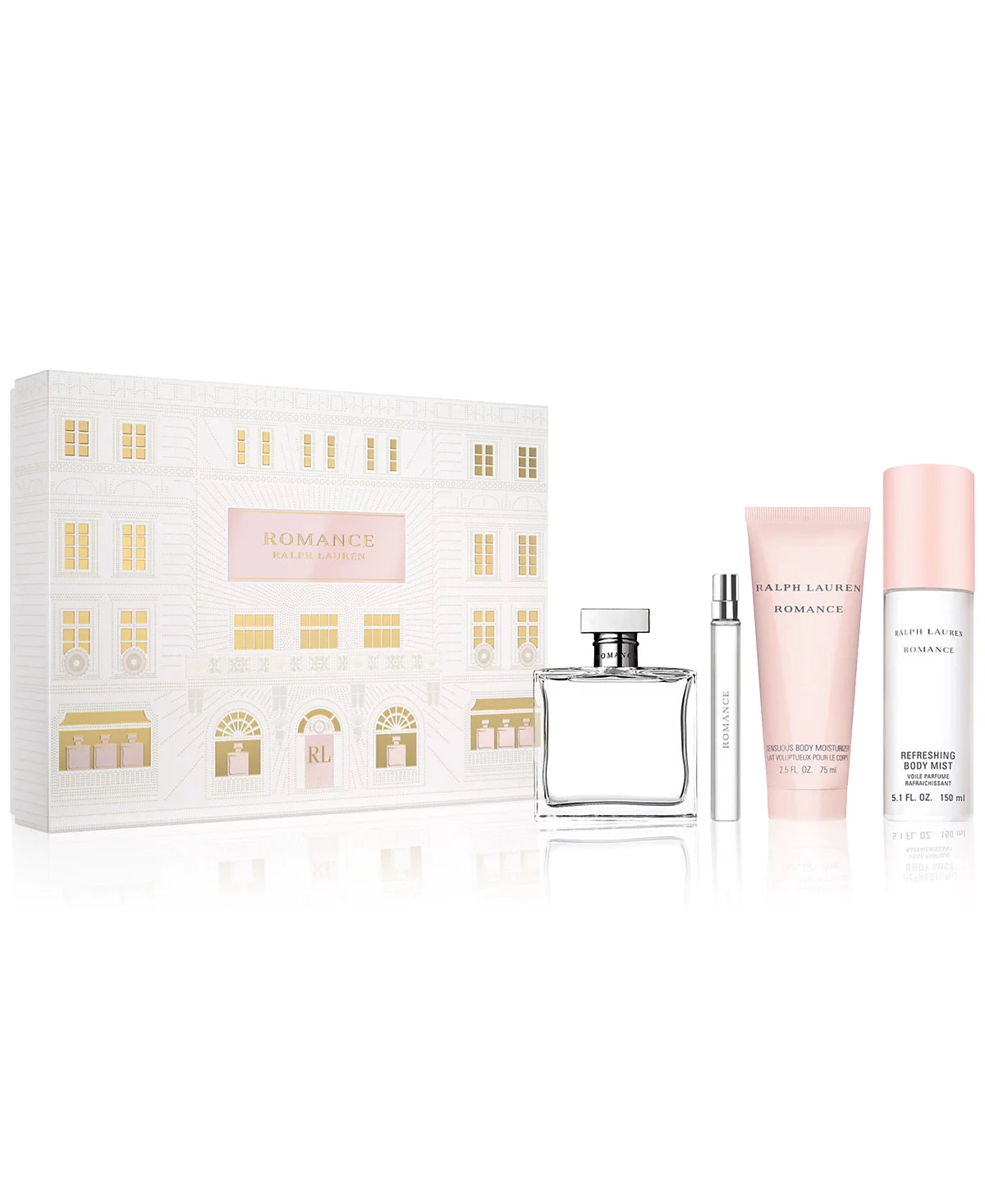 RALPH LAUREN ROMANCE EDP SET 4PCS