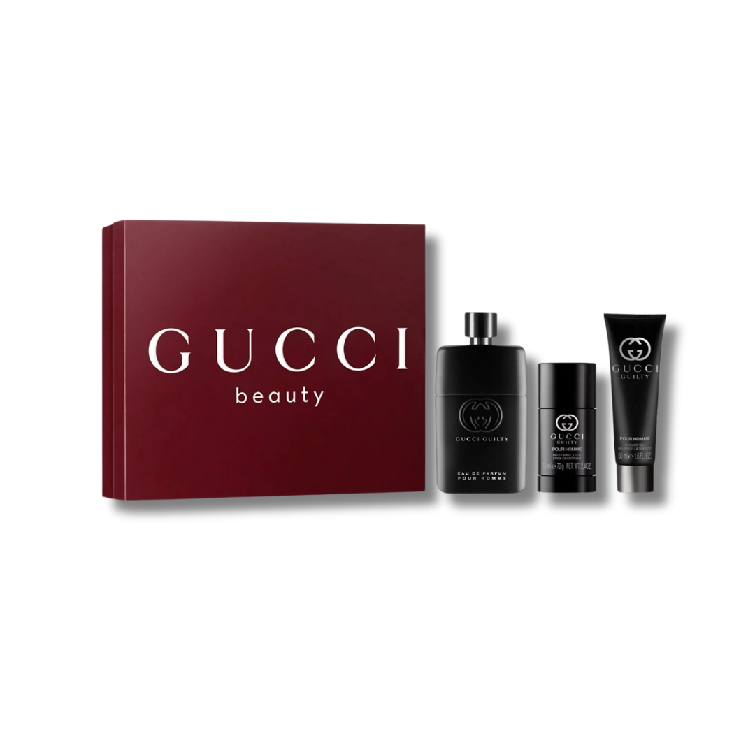GUCCI GUILTY POUR HOMME EDP SET 3PCS
