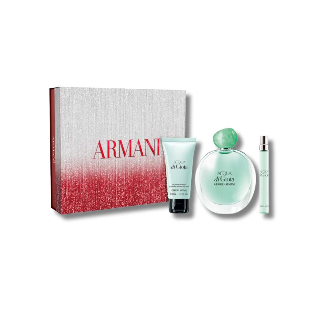 GIORGIO ARMANI ACQUA DI GIOIA EDP SET 100ML+10ML+BL