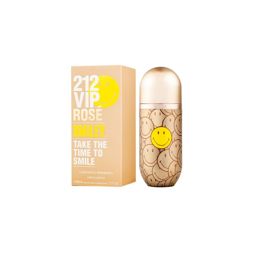 CAROLINA HERRERA 212 VIP ROSE SMILEY EDP 80 ML
