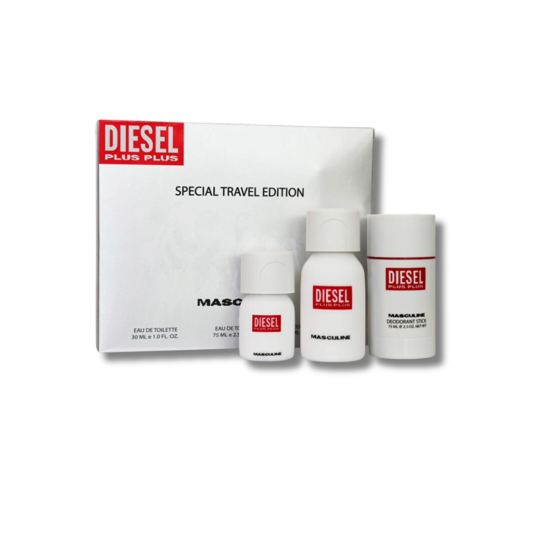 DIESEL PLUS PLUS MASCULINE SET 3PCS