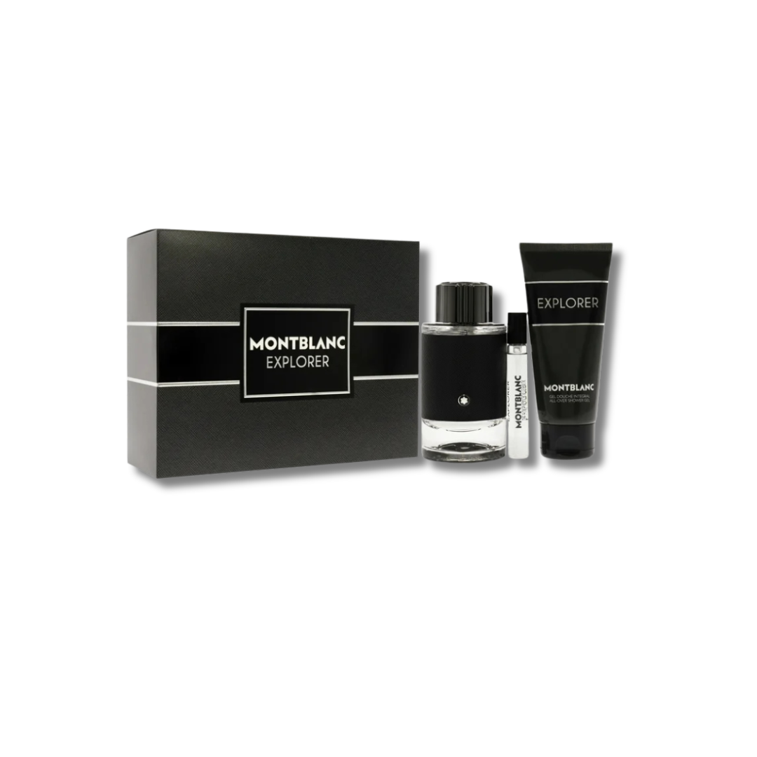 MONTBLANC EXPLORER EDP 100ML SET 3PCS