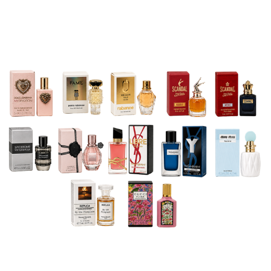 VARIETY PACK OF PREMIUM MINI PERFUMES 12 PCS