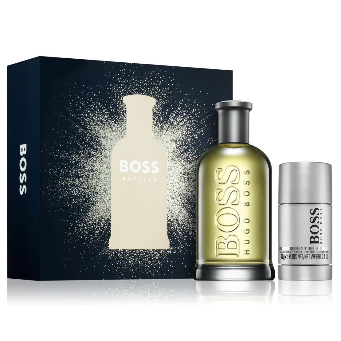 BOSS BOTTLED SET 2PCS 200ML+STICK DEODORANT