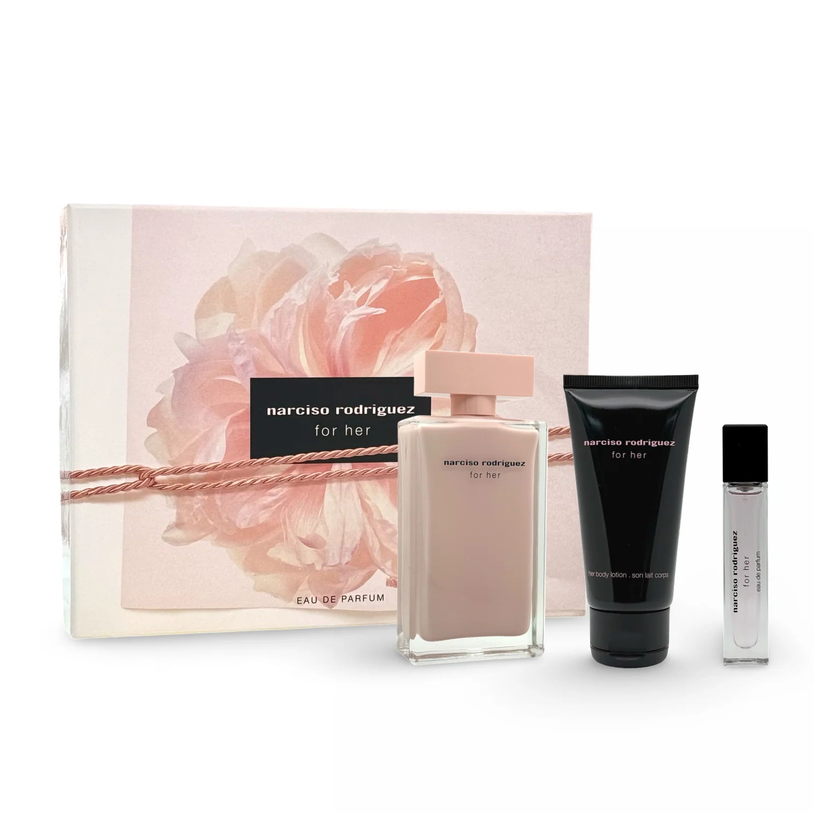 NARCISO RODRIGUEZ FOR HER EDP SET 3PCS