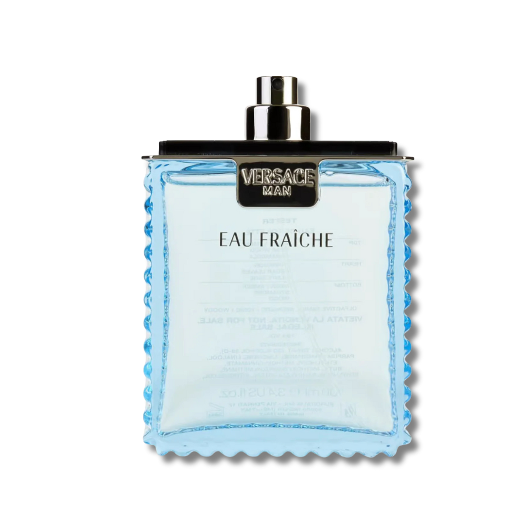 VERSACE MAN EAU FRAICHE EDT 100ML (NO CAP) TESTER