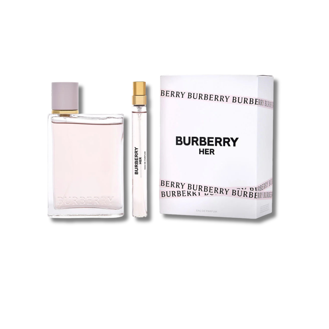 BURBERRY HER EDP TRAVEL SET 2PCS