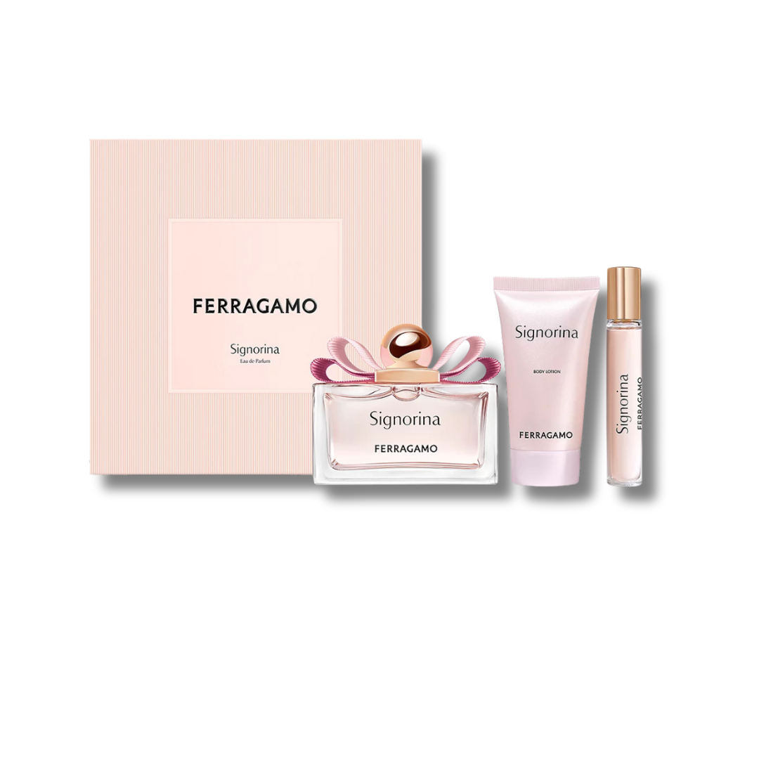 FERRAGAMO SIGNORINA 3 PCS
