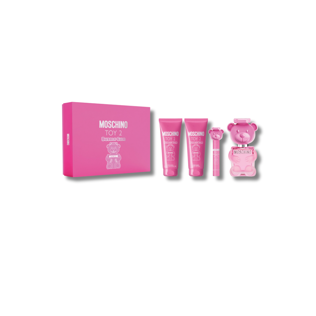 MOSCHINO TOY 2 BUBBLEGUM SET 4PCS