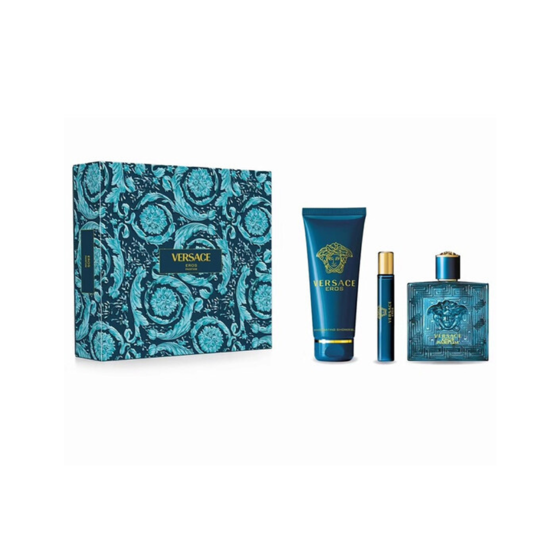 VERSACE EROS POUR HOMME EDT SET 3PCS
