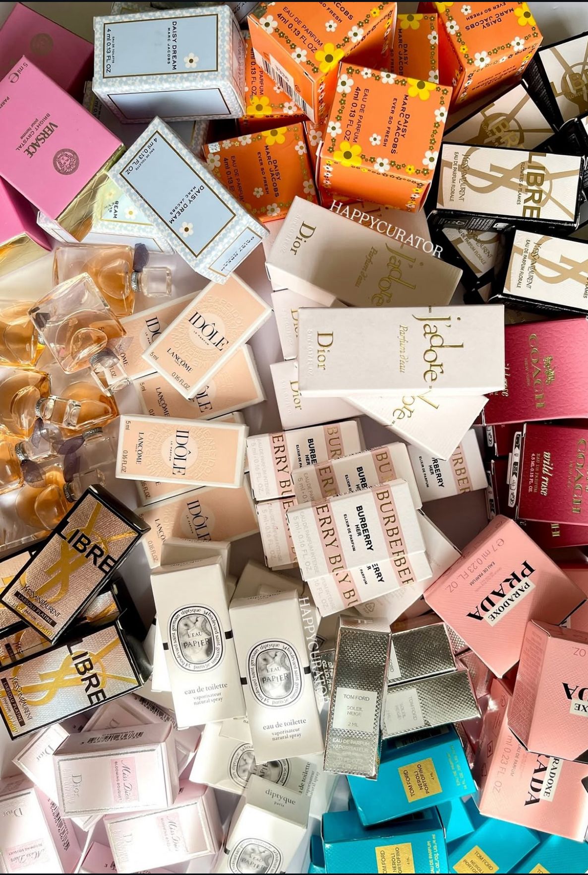 VARIETY PACK OF MINI PERFUMES 5ML 12 PACK
