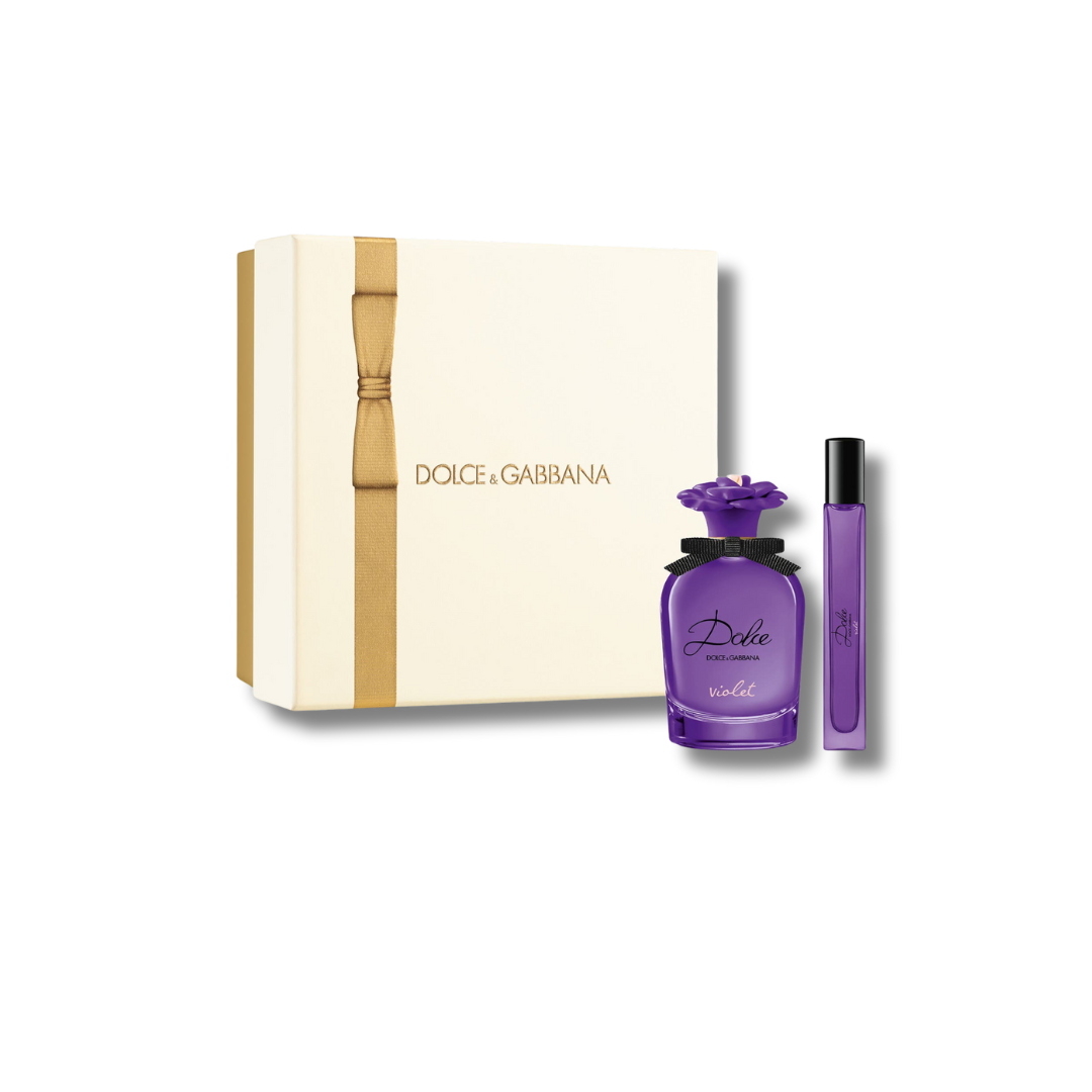 D&G DOLCE VIOLET SET 2 PCS
