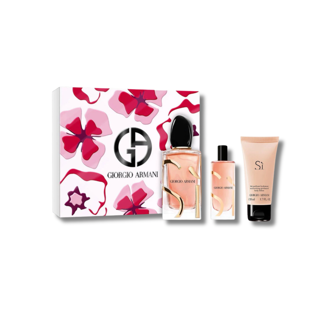 ARMANI SI EDP SET 100ML+10ML+BL