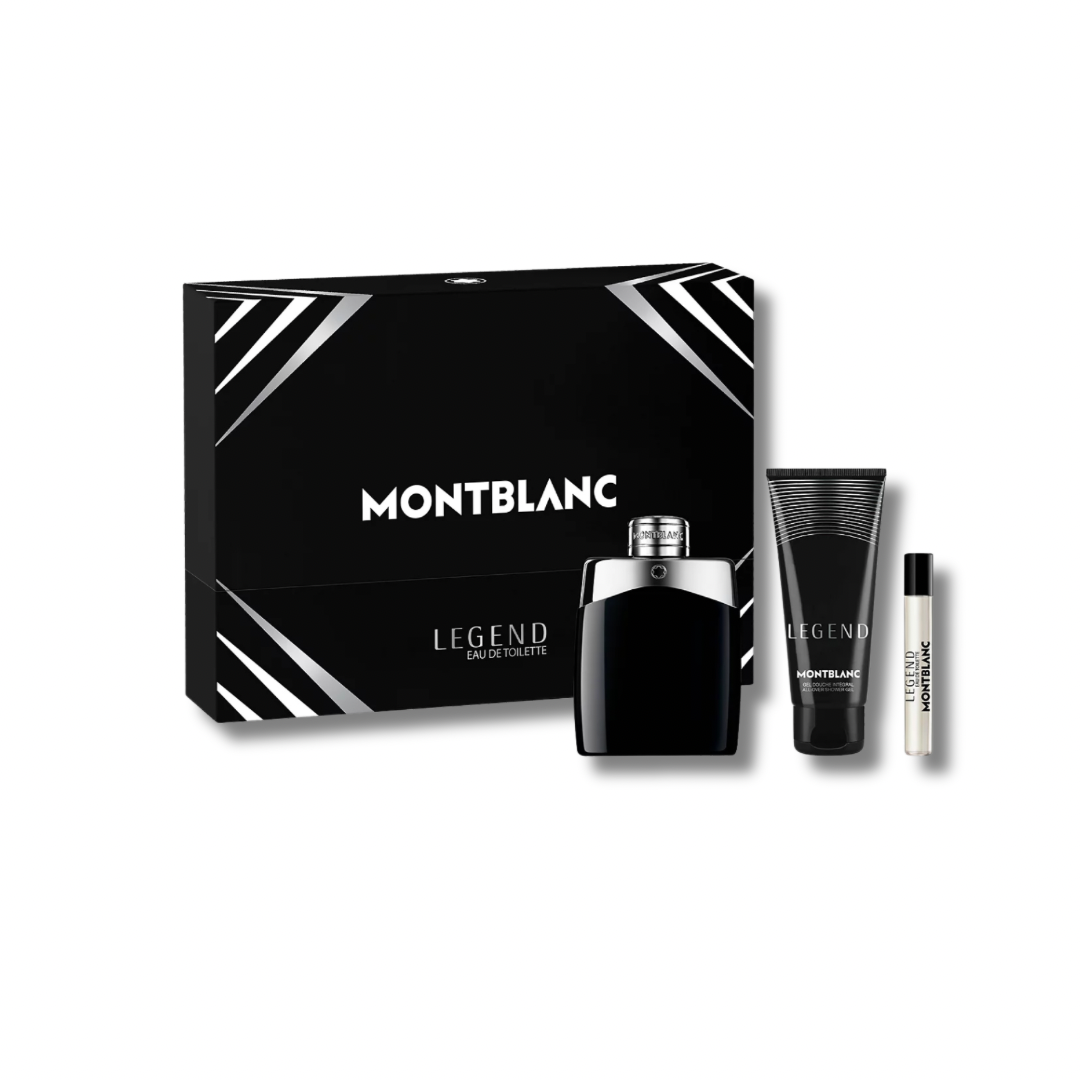 MONTBLANC LEGEND EDT 100ML SET 3PCS