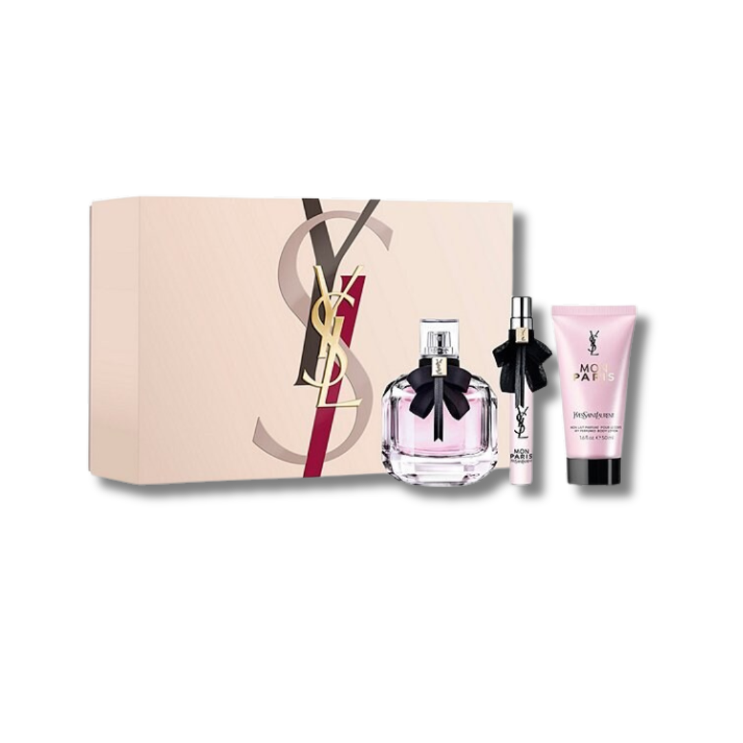YSL MON PARIS EDP 90 ML SET 3PCS