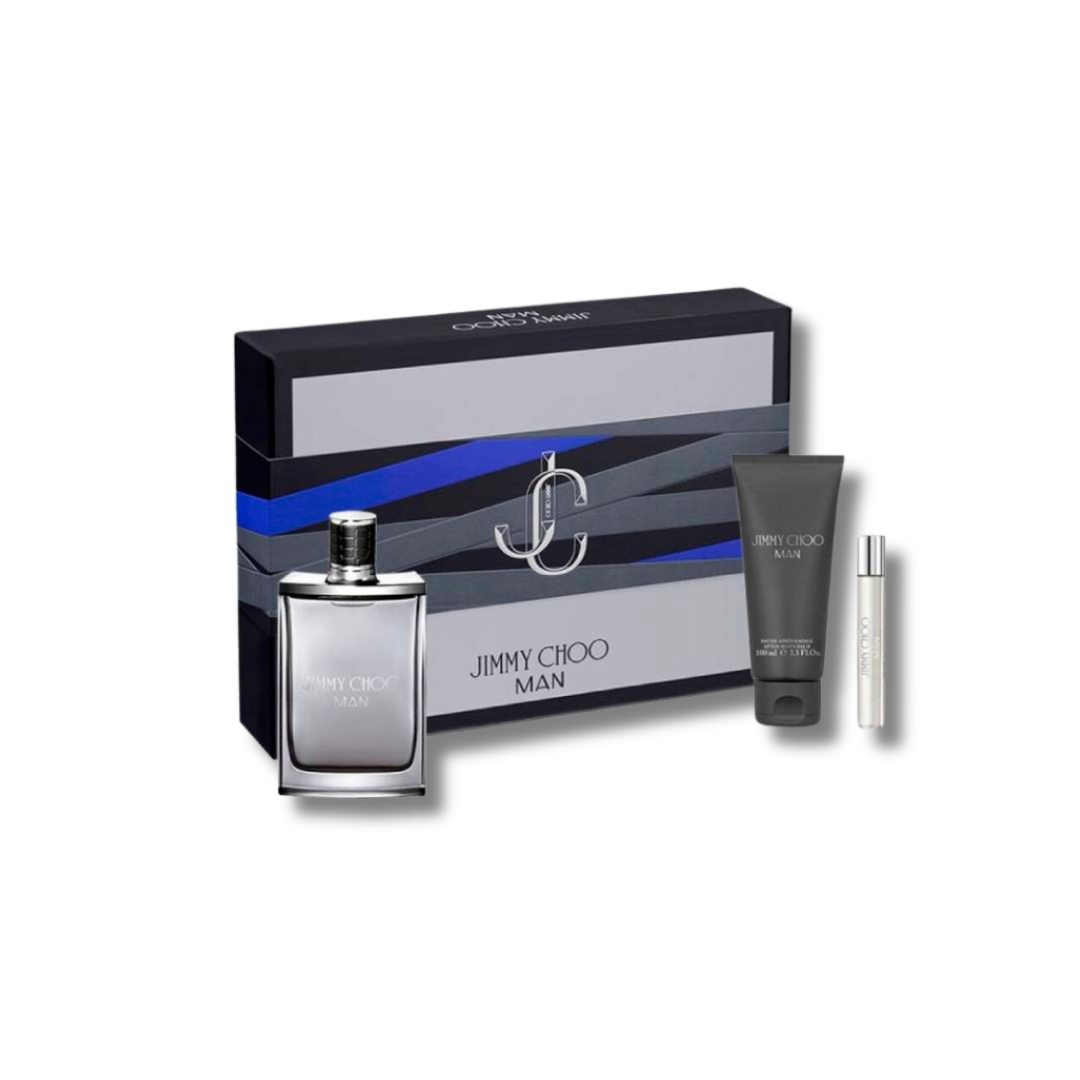 JIMMY CHOO MAN EDT SET 3PCS