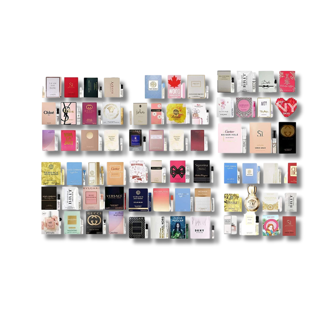 DESIGNER FRAGANCE SAMPLES 20 PACK