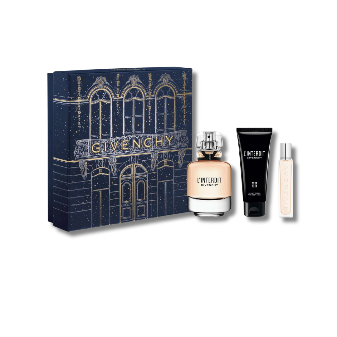 GIVENCHY L’INTERDIT EDP 80ML SET 3PCS
