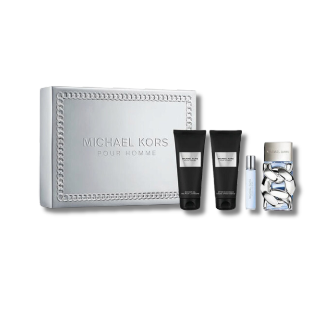 MICHAEL KORS POUR HOMME EDP SET 4PCS