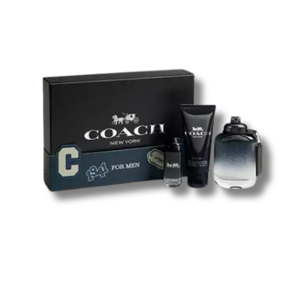 COACH NY EDT 100ML SET 3PCS