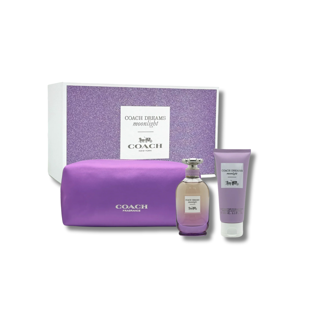 COACH DREAMS MOONLIGHT EDP 90 ML SET 3PCS