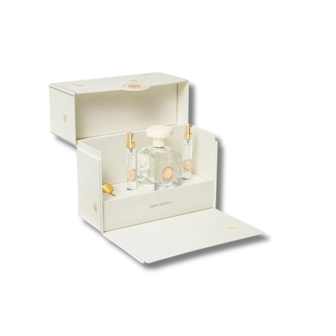 TORY BURCH SUBLIME ROSE SET 4PCS