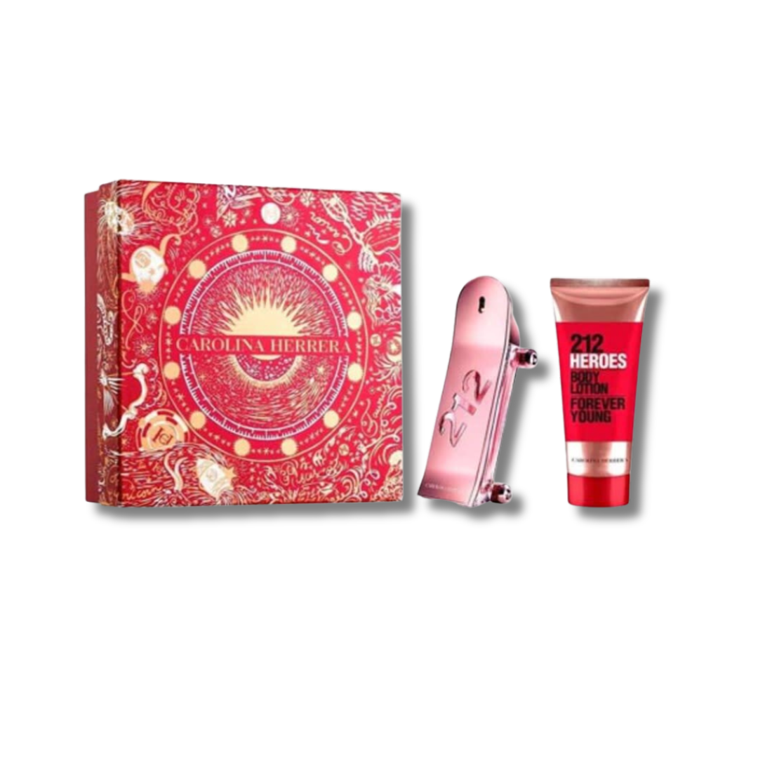 CAROLINA HERRERA 212 HEORES HER EDP SET 2PCS 80ML+BL