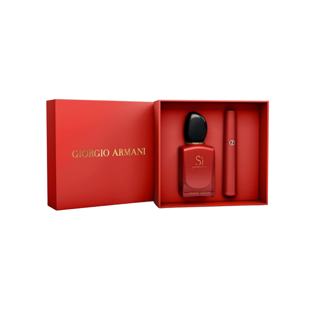ARMANI SI PASSIONE EDP SET 2PCS 50ML+ LIPSTICK