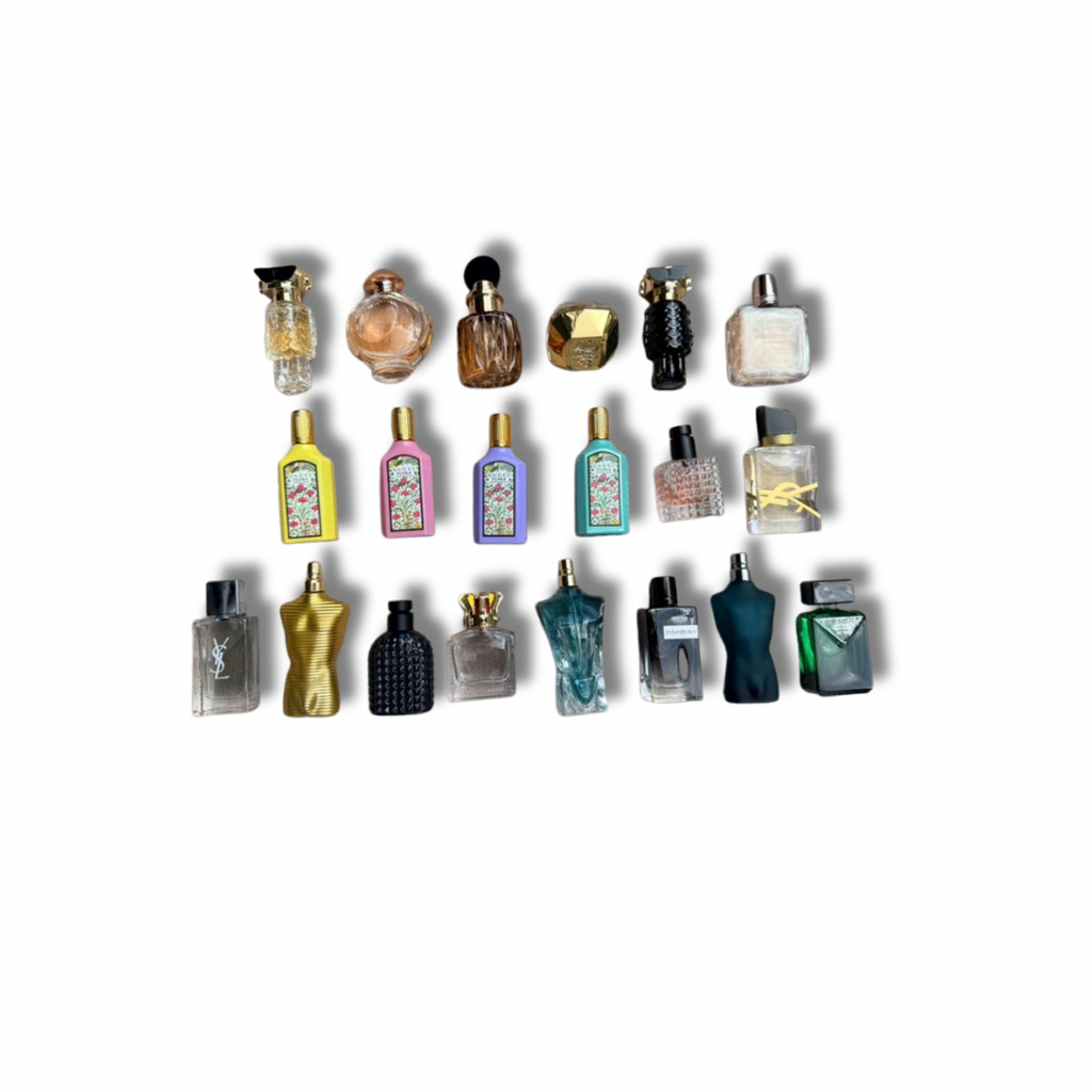 PAQUETE VARIADO DE MINI PERFUMES PREMIUM (12 UNIDADES)