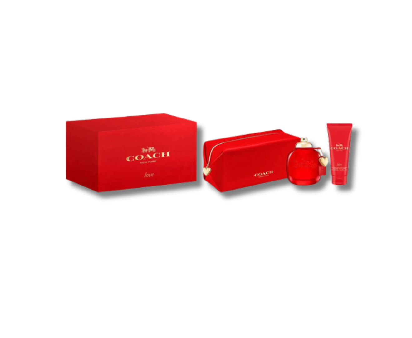 COACH NY LOVE EDP SET 90ML+7ML+BL