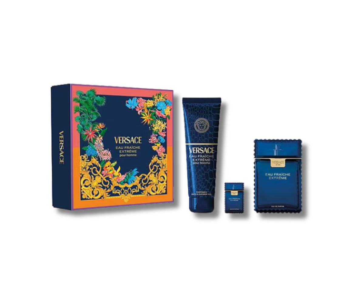 VERSACE MAN EAU FRAICHE EXTREME SET 100ML+SG+MINI