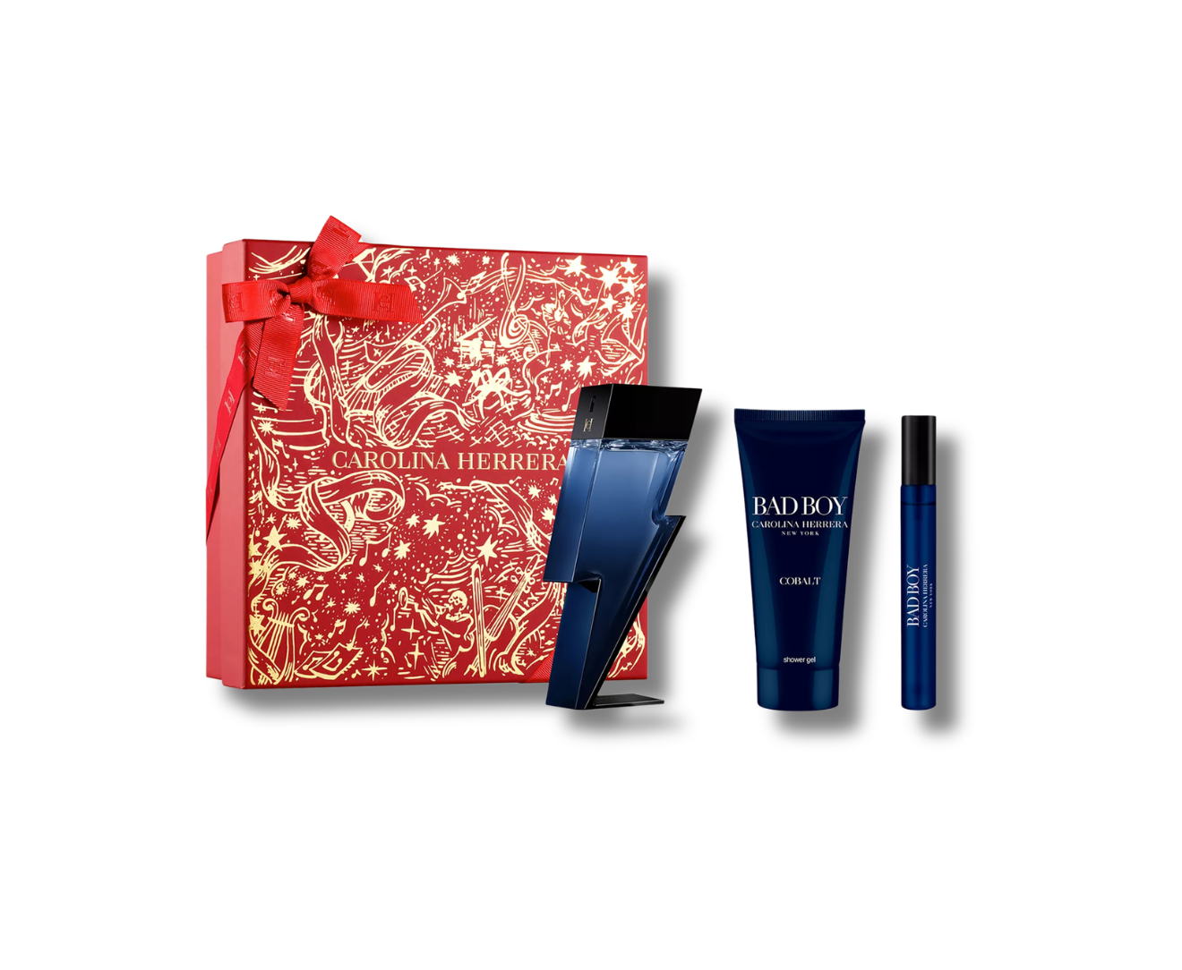 CAROLINA HERRERA BAD BOY COBALT EDP SET 100ML+10ML+SG