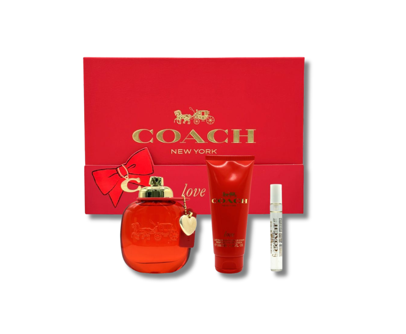 COACH NY LOVE EDP SET 90ML+7ML+BL