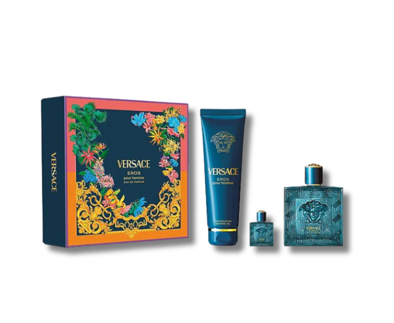 VERSACE EROS EDP SET 100ML+SG+MINI
