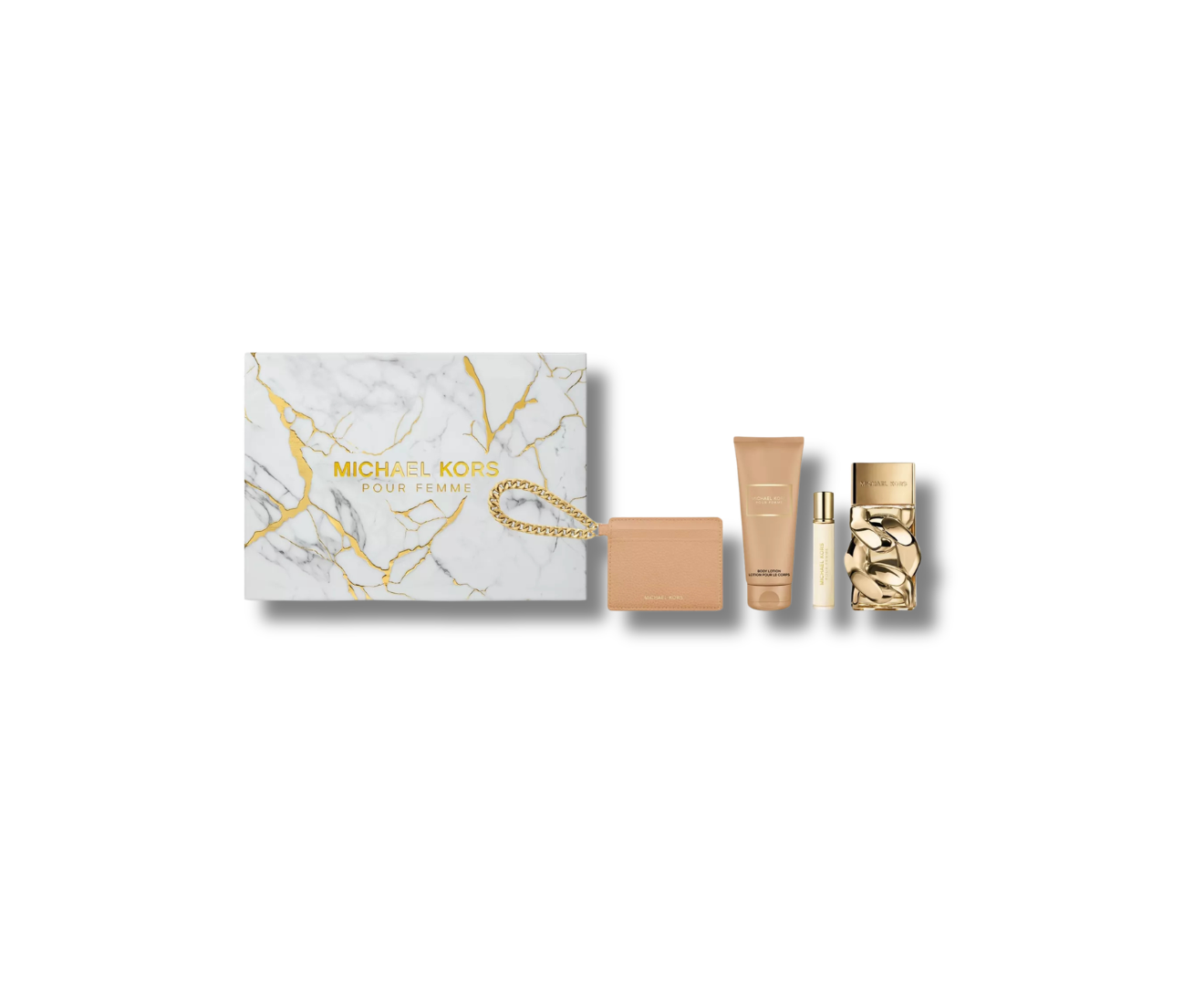MICHAEL KORS POUR FEMME EDP SET 100ML+10M+BL+POUCH