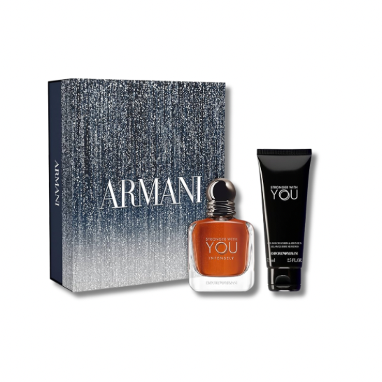 EMPORIO ARMANI STRONGER WITH YOU INTENSELY SET 50ML+SG