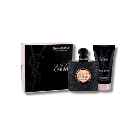 YSL BLACK OPIUM EDP SET 50ML+BL
