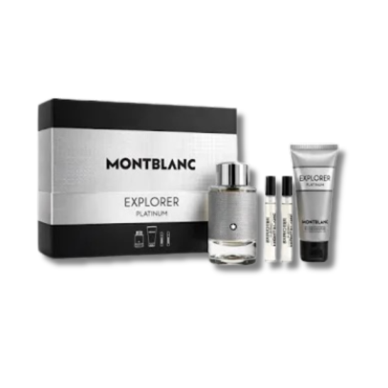 MONTBLANC EXPLORER PLATINUM EDP SET 100ML+SG+7ML