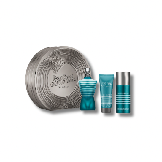 JEAN PAUL GUALTIER LE MALE EDT SET 125ML+SG+DEO