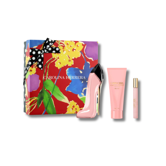 SET DE COLORETE GOOD GIRL DE CAROLINA HERRERA, 3 PIEZAS