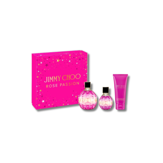 JIMMY CHOO ROSE PASSION SET 100ML+30ML+BL