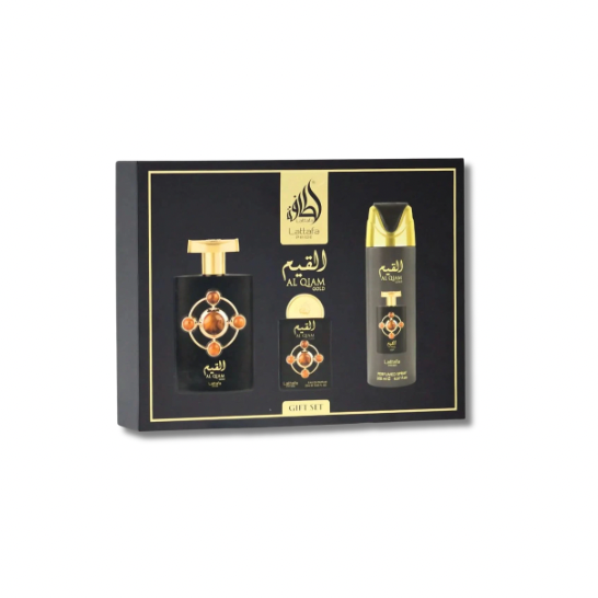 LATTAFA AL QIAM GOLD SET 3PCS